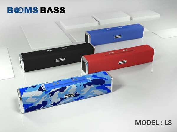 BOOM Bass L8 Bluetooth Stereo Super Bass Speaker | 3RAFOTY STORE
