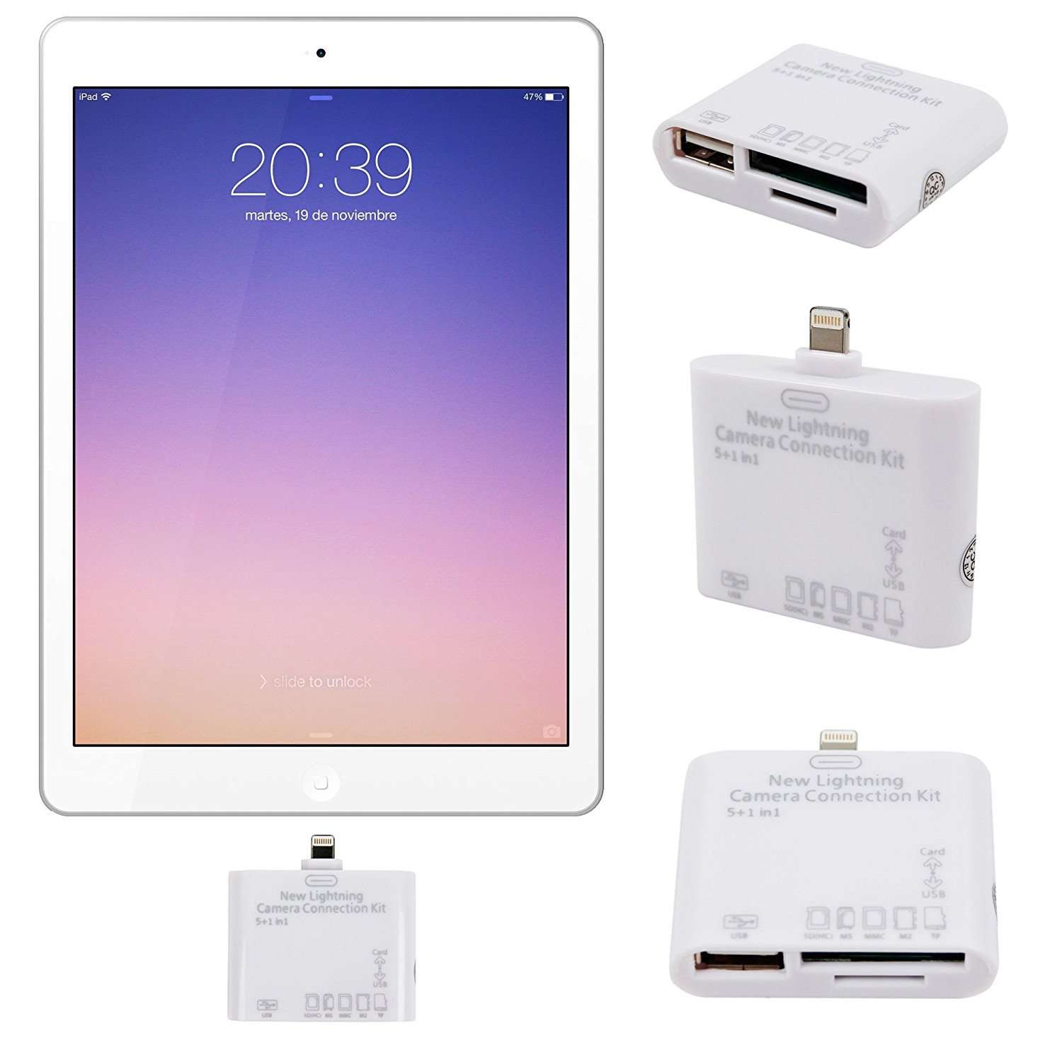Lightning Camera Connection Kit for Ipad 3RAFOTY STORE